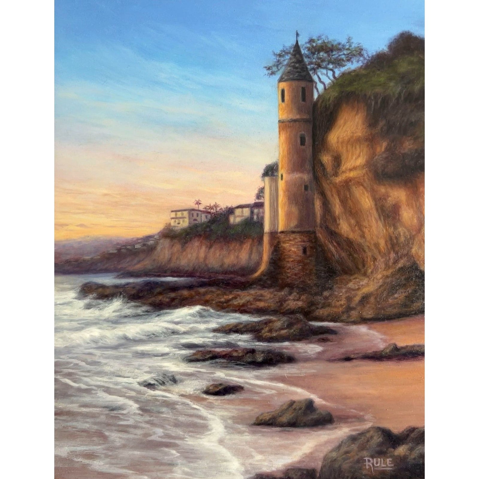 Stoked ! - The ART of G'iles - Paintings & Prints, Landscapes & Nature,  Beach & Ocean, Waves - ArtPal