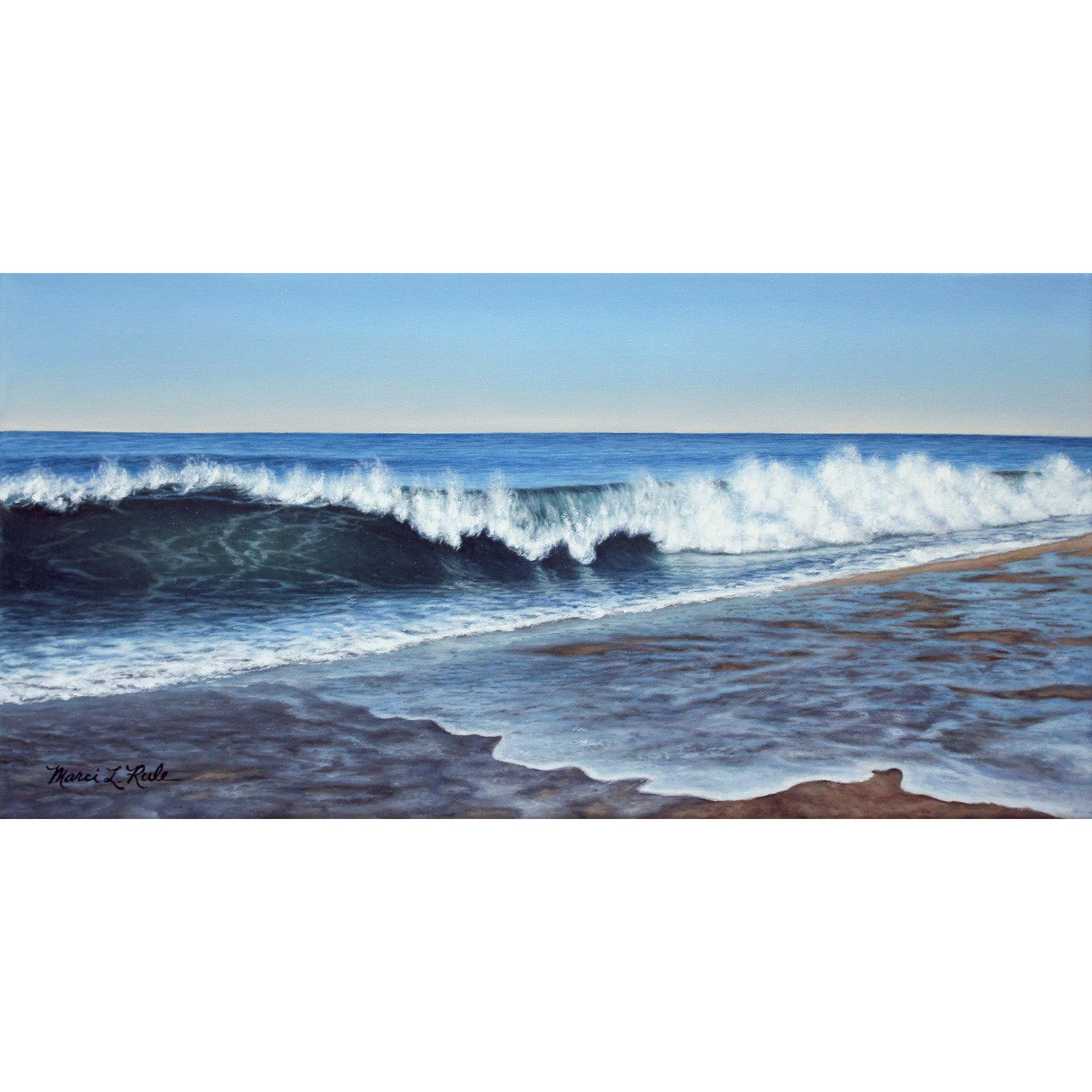 Stoked ! - The ART of G'iles - Paintings & Prints, Landscapes & Nature,  Beach & Ocean, Waves - ArtPal