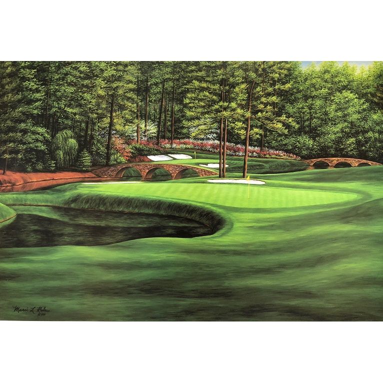 Augusta National 11th hole-Fine Art Prints
